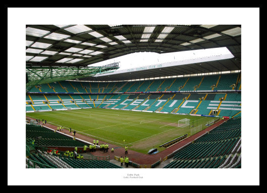 Inside Celtic Park Football Stadium Photo Memorabilia