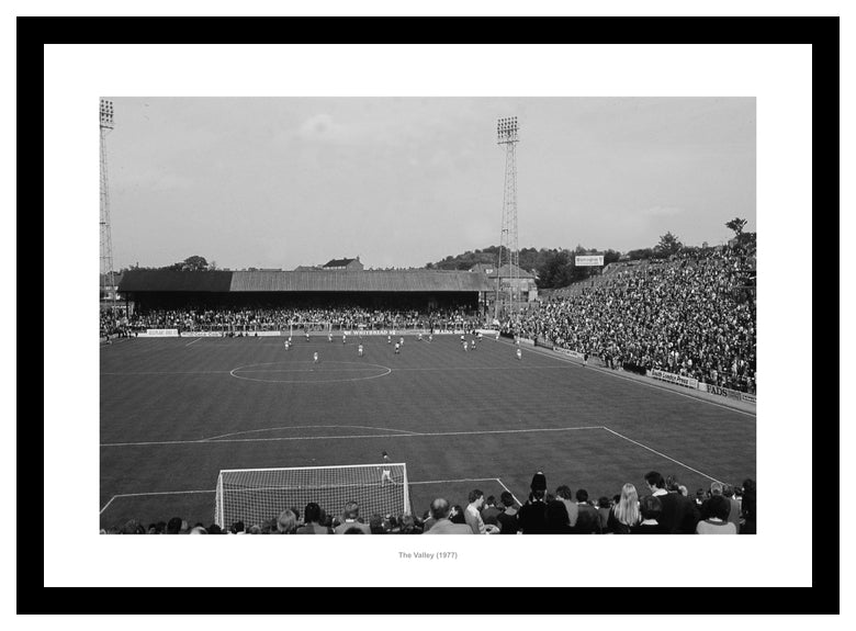Charlton Athletic Match Day The Valley 1977 Photo Memorabilia