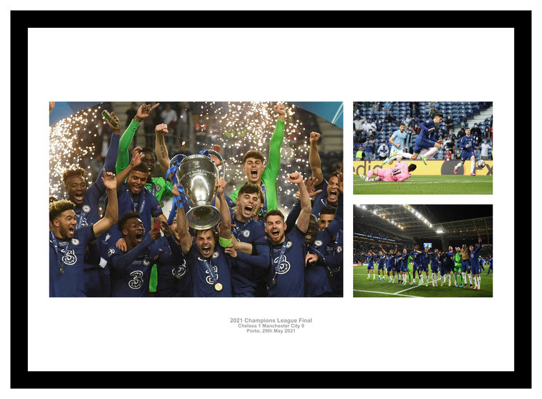 Chelsea 2021 Champions League Final Photo Memorabilia