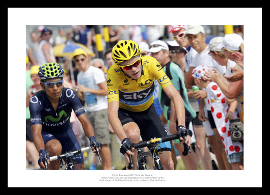 Chris Froome Mont Ventoux 2013 Tour de France Photo Memorabilia