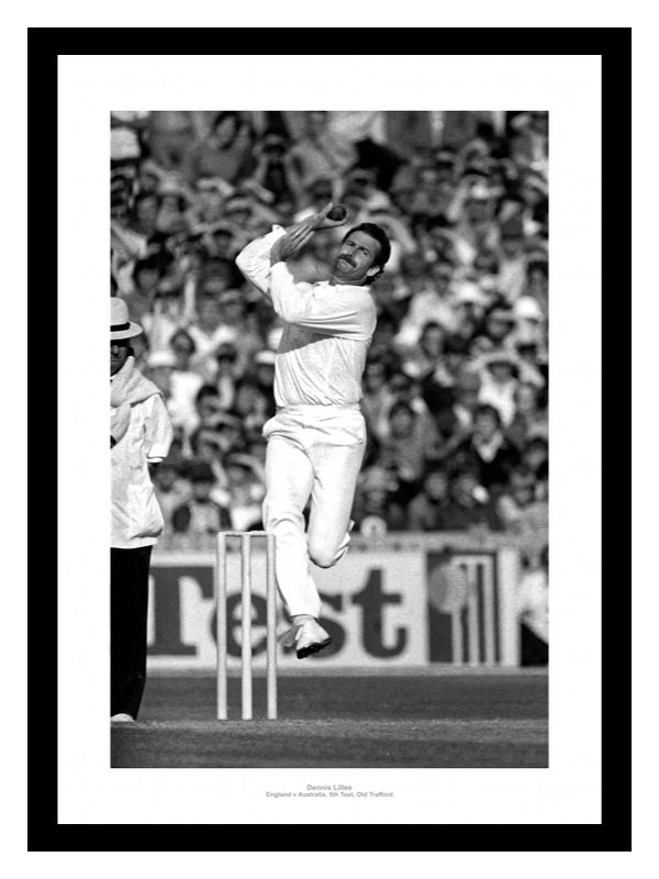 Dennis Lillee Australian Cricket Legend 1981 Photo Memorabilia