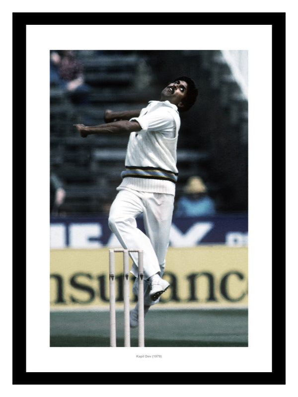 Kapil Dev Indian Cricket Legend Photo Memorabilia