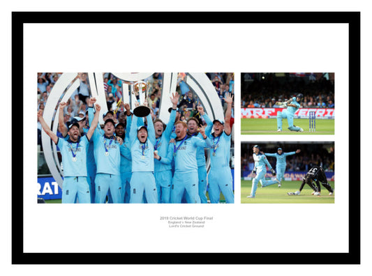England 2019 Cricket World Cup Final Photo Montage