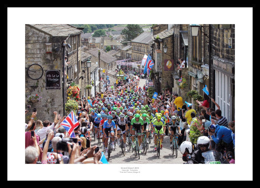 2014 Tour de France Yorkshire Grand Depart Photo Memorabilia