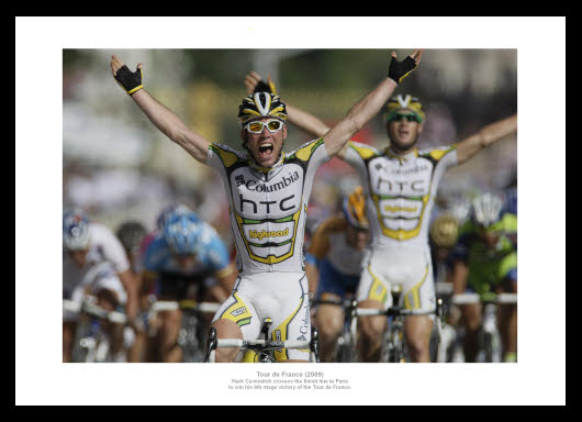 Mark Cavendish 2009 Tour de France Photo Memorabilia