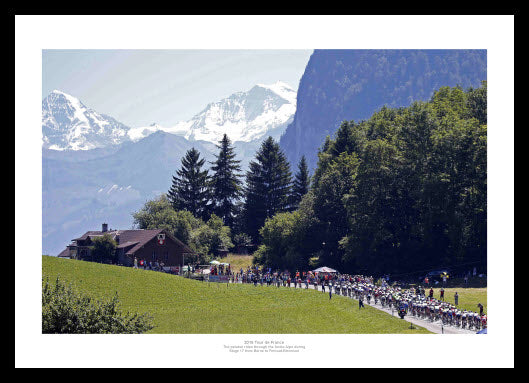 2016 Tour de France Swiss Alps Stage 17 Photo Memorabilia