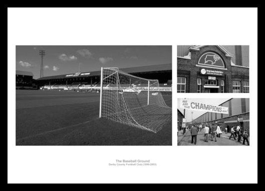 Derby County Baseball Ground Historic Photo Memorabilia