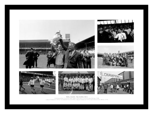 Derby County The Golden Years Photo Memorabilia