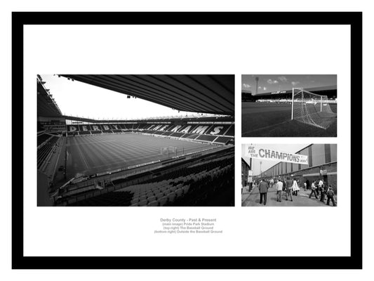 Derby County Stadiums Past and Present Photo Memorabilia