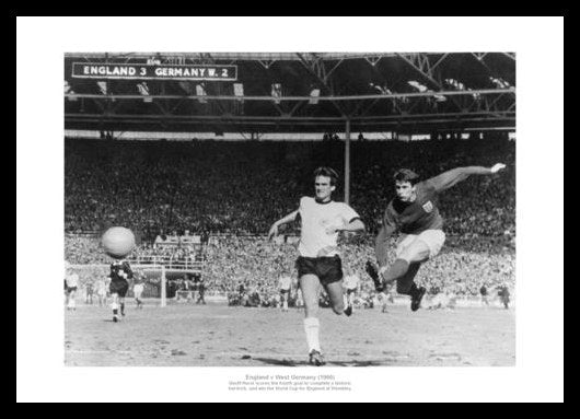 Canvas Wall Art Print - England World Cup 1966 Football - Digital Giclee, Multiple Sizes, Made In UK