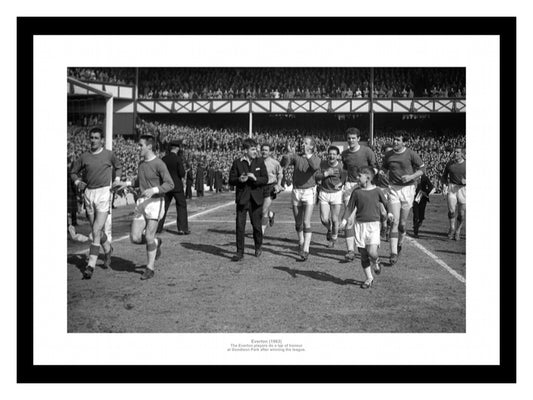 Everton FC 1963 League Champions Team Photo Memorabilia