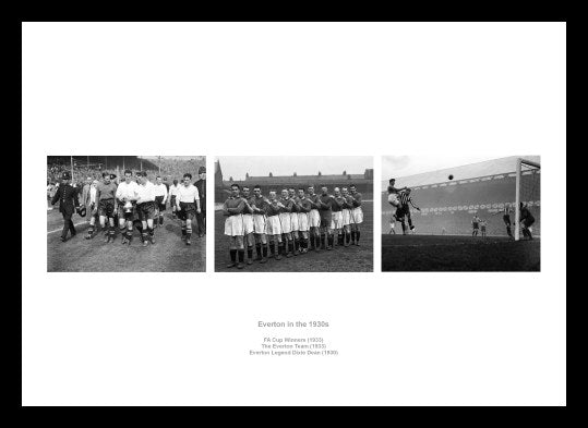 Everton FC in the 1930s Photo Memorabilia