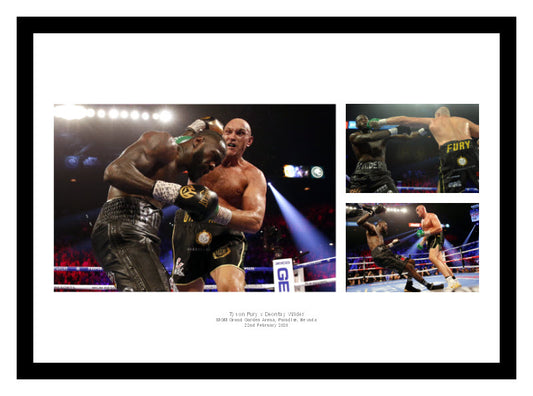 Tyson Fury v Deontay Wilder 2 Boxing Photo Memorabilia