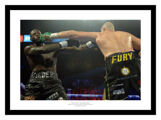 Tyson Fury v Deontay Wilder 2 Boxing Photo