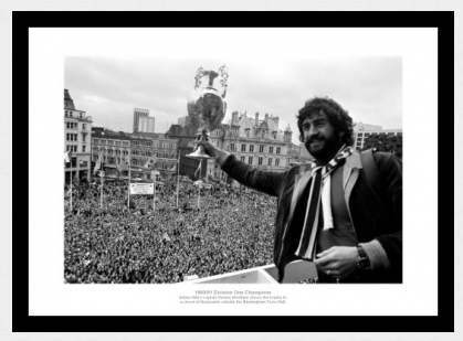 Aston Villa 1981 League Champions City Celebrations Photo