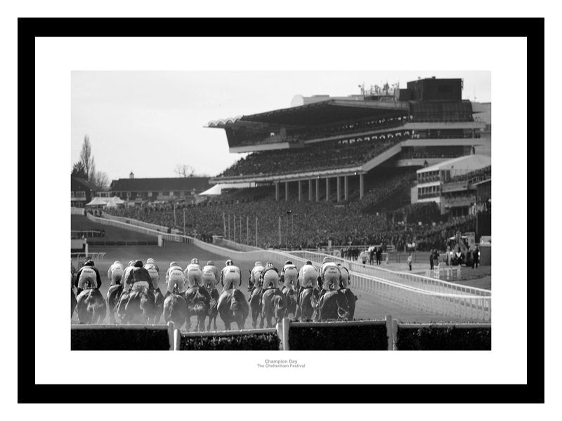 Cheltenham Festival Champion Day Horse Racing Photo Memorabilia