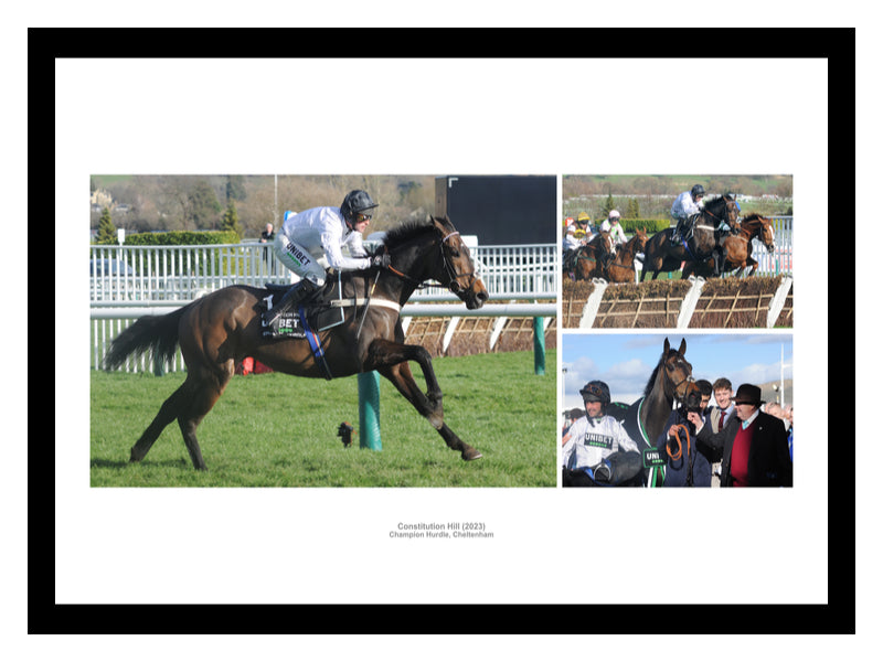 Constitution Hill 2023 Cheltenham Champion Hurdle Photo Montage