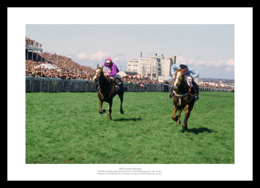 Corbiere 1983 Grand National Horse Racing Photo Memorabilia