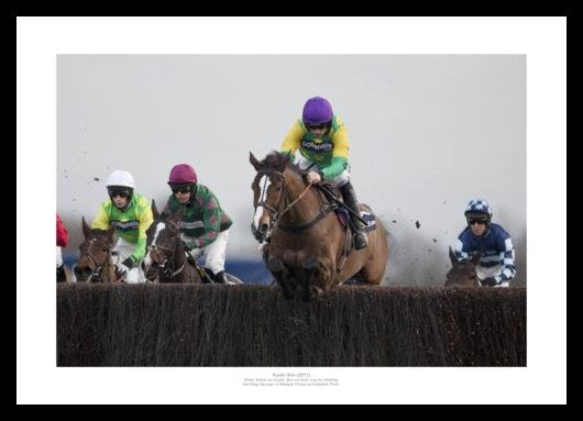 Kauto Star 2011 King George VI Horse Racing Photo Memorabilia