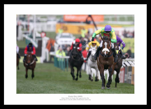 Kauto Star 2009 Cheltenham Gold Cup Photo Memorabilia