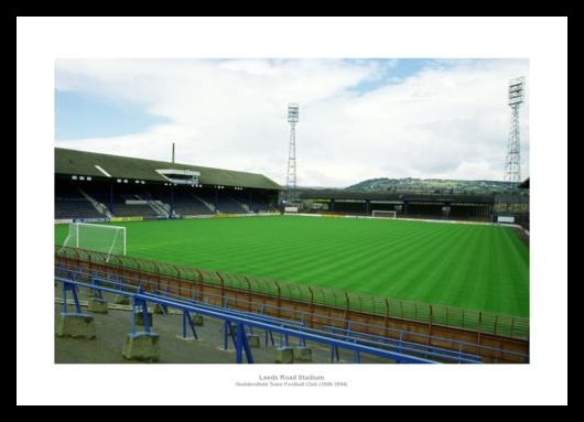Huddersfield Town Leeds Road Stadium Historic Photo Memorabilia