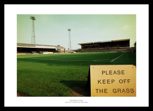 Hull City Boothferry Park Stadium Historic Photo Memorabilia