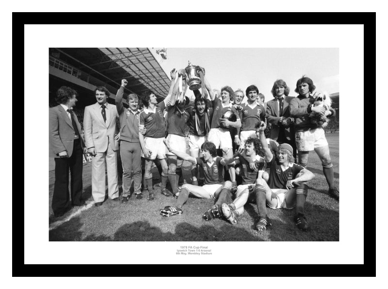 Ipswich Town 1978 FA Cup Final Team Photo Memorabilia