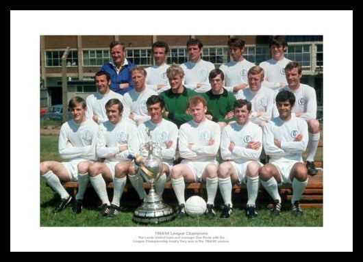 Leeds United 1969 League Champions Team Photo Memorabilia