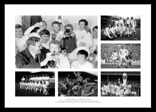 Leeds United The Don Revie Years Photo Memorabilia