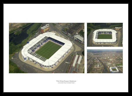 Leicester City Stadium Aerial Views Photo Memorabilia