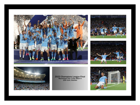 Manchester City 2023 Champions League Final Photo Memorabilia