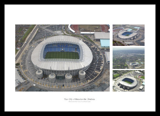 Manchester City Etihad Stadium Aerial Photo Memorabilia