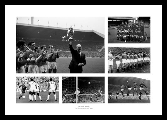 Manchester United The Matt Busby Years Photo Memorabilia