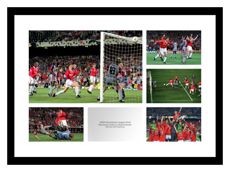 Manchester United 1999 Champions League Final Photo Montage