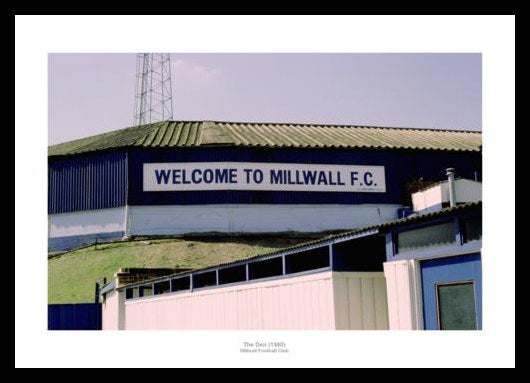 Millwall FC Outside the Old Den Stadium Photo Memorabilia