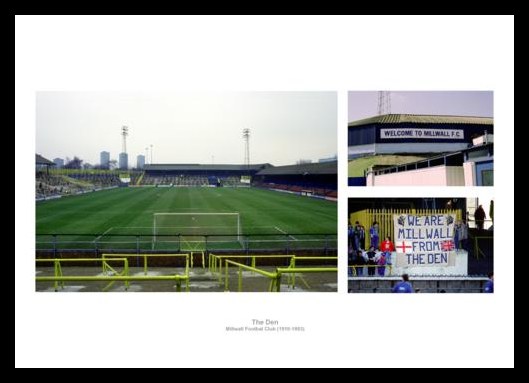 The Old Den Football Stadium Millwall FC Photo Memorabilia