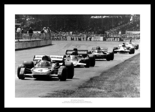 Silverstone 1971 British Grand Prix Photo Memorabilia