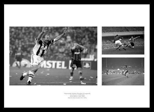 Newcastle United  Number 9 Legends Photo Memorabilia
