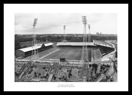 Newcastle United St James Park Stadium Historic Photo Memorabilia