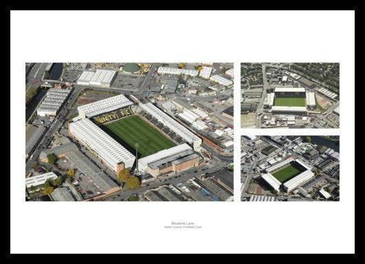 Notts County Meadow Lane Stadium Photo Memorabilia