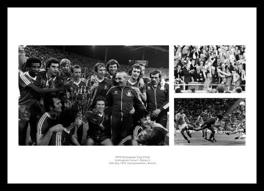 Nottingham Forest 1979 European Cup Final Photo Memorabilia