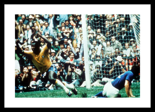 Pele Brazil 1970 World Cup Final Photo Memorabilia
