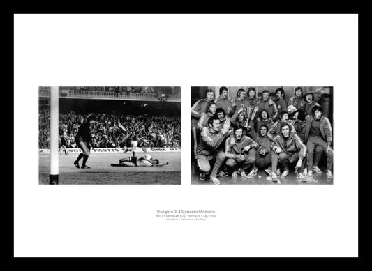 Rangers 1972 European Cup Winners Cup Final Photo Memorabilia