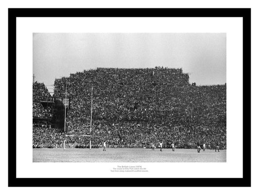 The British Lions at Ellis Park 1974 Rugby Photo Memorabilia