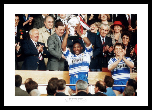 Wigan 1991 Rugby League Challenge Cup Final Photo Memorabilia