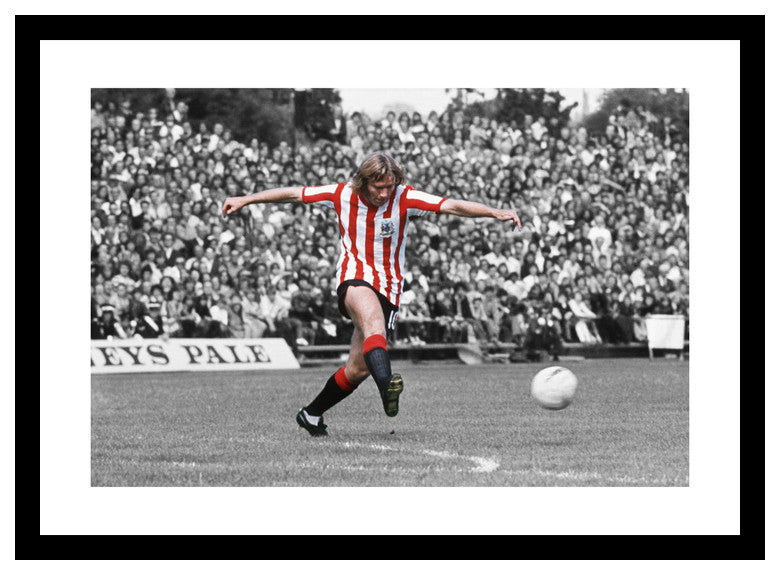 Tony Currie Sheffield United Legend Spot Colour Photo