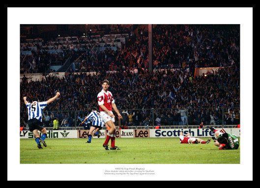 Sheffield Wednesday 1993 FA Cup Final Goal Photo Memorabilia