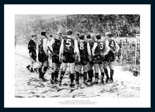 Sheffield Wednesday Match Abandoned 1967 Photo Memorabilia