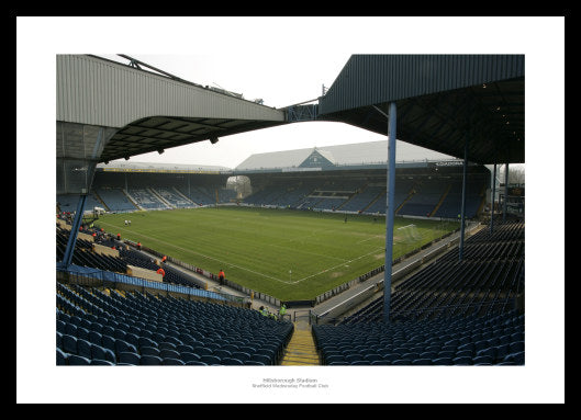 Sheffield Wednesday Hillsborough Stadium Photo Memorabilia