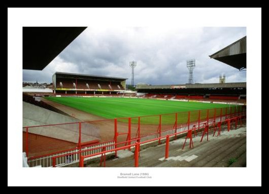 Sheffield United Bramall Lane Stadium 1986 Photo Memorabilia